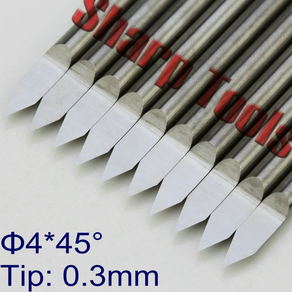 45 Degree 4*0.3mm Flat Bottom End Mill Cutter CNC Engraving Tools PCB V Carve Milling Bit Carbide Cutter for Aluminum Metal
45 Degree 4*0.3mm Flat Bottom End Mill Cutter CNC Engraving Tools PCB V Carve Milling Bit Carbide Cutter for Aluminum Metal