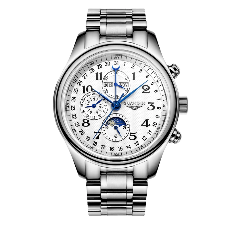 GUANQIN GJ16011 watches men luxury brand Automatic mechanical watch Waterproof Men's Watches Business Mens Watches
GUANQIN GJ16011 watches men luxury brand Automatic mechanical watch Waterproof Men's Watches Business Mens Watches
