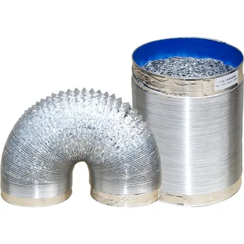 4inch Aluminum Foil Tube Flexible Ventilation Hose Pipe air vent system for Kitchen, Toilet, Hydroponics Extractor Fan Duct
4inch Aluminum Foil Tube Flexible Ventilation Hose Pipe air vent system for Kitchen, Toilet, Hydroponics Extractor Fan Duct
