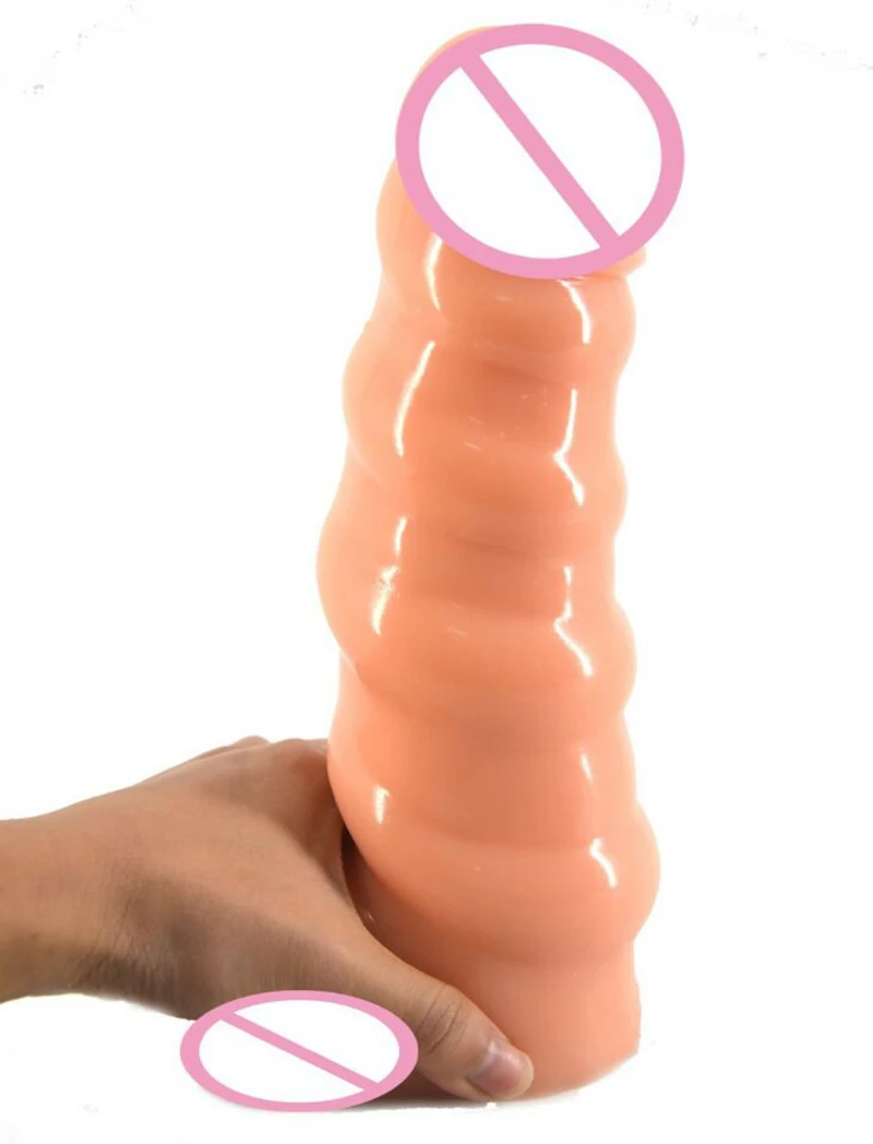 2.76" FAAK Huge Dildo Wave Beads Penis Anal Plug Erotic Toy Woman Masturbation Faloimitator Big Thick Anal Dildo butt plug dong 13