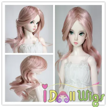 High Temperature Fiber Medium Long smoke pink big Loose Curly Doll Hair Wig for 1/3 1/4 1/6 BJD Dolls Accessories
High Temperature Fiber Medium Long smoke pink big Loose Curly Doll Hair Wig for 1/3 1/4 1/6 BJD Dolls Accessories