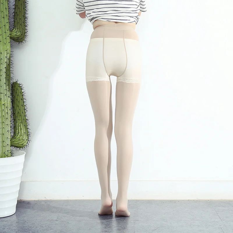 BIVIGAOS Upgraded Super Elastic Magical Tights Silk Stockings Skinny Legs Collant Sexy Pantyhose Prevent Hook Silk Medias Women 14