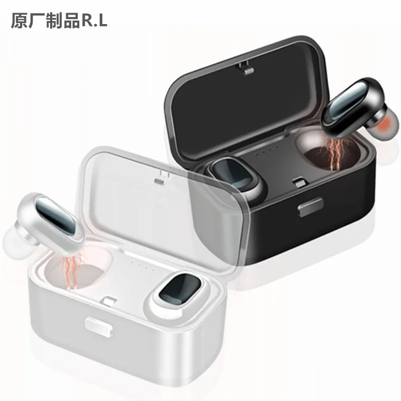 Wireless Bluetooth Headset Mini binaural sports stereo earphones TWS5.0 with charging compartment tiny earphone for ipod iphone
Wireless Bluetooth Headset Mini binaural sports stereo earphones TWS5.0 with charging compartment tiny earphone for ipod iphone