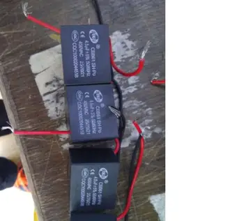 10PCS CBB61 starting capacitance AC 450V 4uF -16uf, wire Terminal Ceiling Fan Motor Run Capacitor
10PCS CBB61 starting capacitance AC 450V 4uF -16uf, wire Terminal Ceiling Fan Motor Run Capacitor