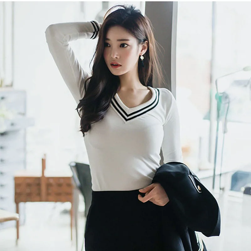 White T Shirt Women Long Sleeve T-shirt Cotton Casual Tee Shirt Femme Poleras De Mujer Camisas Femininas 2019 TShirt Women Tops
White T Shirt Women Long Sleeve T-shirt Cotton Casual Tee Shirt Femme Poleras De Mujer Camisas Femininas 2019 TShirt Women Tops
