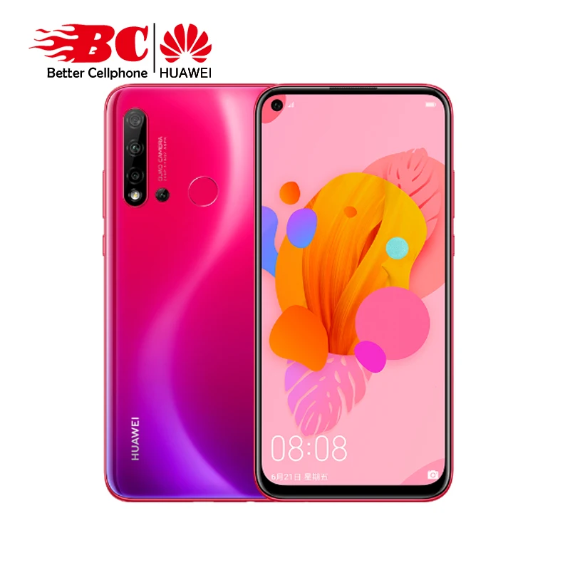 

Original HuaWei Nova 5i SmartPhone 6.4inch Hisilicon Kirin 710 Android 9.0 2310x1080 24.0MP Rear Four Cameras 4000mAh 6GB 128GB