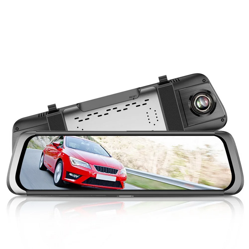 Car DVR Camera Driving Recorder HD 1080P 10" IPS Touch Screen Dual Lens Full Screen Rearview Mirror Recorder Car Camera Recorder
Car DVR Camera Driving Recorder HD 1080P 10" IPS Touch Screen Dual Lens Full Screen Rearview Mirror Recorder Car Camera Recorder