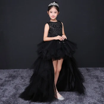 New Kids Girl Beads Tulle Trailing Princess Dress Teens Girls Evening Ball Gown Party Pageant Dress Children Mesh Vestidos Q89
New Kids Girl Beads Tulle Trailing Princess Dress Teens Girls Evening Ball Gown Party Pageant Dress Children Mesh Vestidos Q89