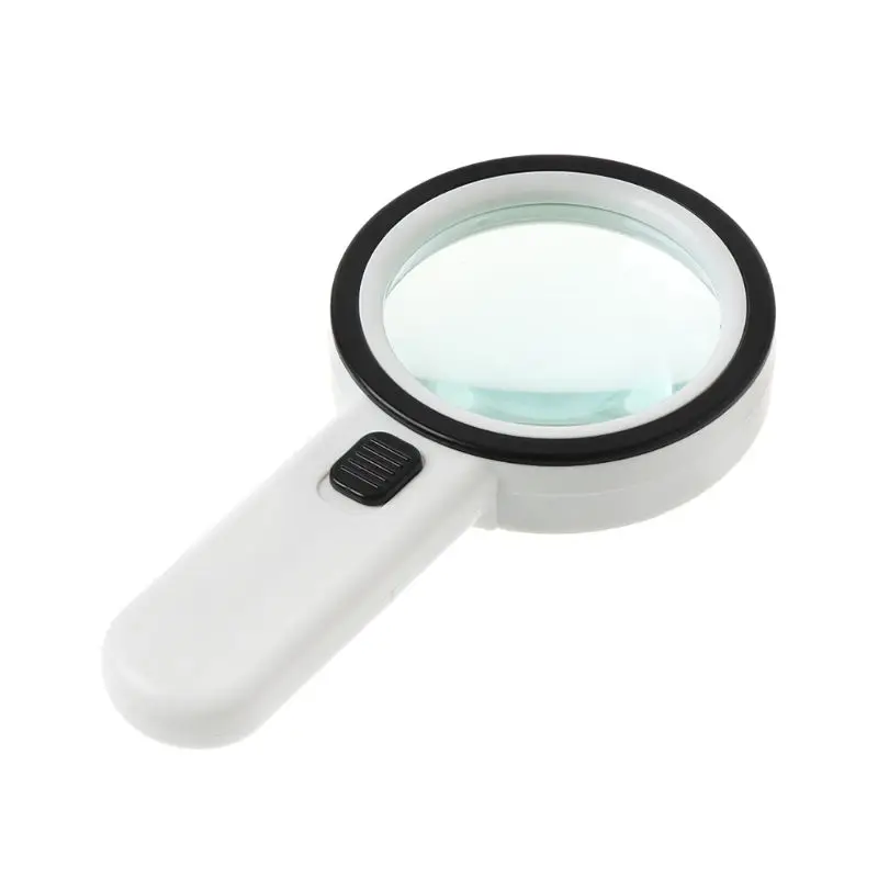 30X LED Magnifying Glass Handheld Lighted Magnifier Double Glass Lens Jewelry Magnifier
30X LED Magnifying Glass Handheld Lighted Magnifier Double Glass Lens Jewelry Magnifier
