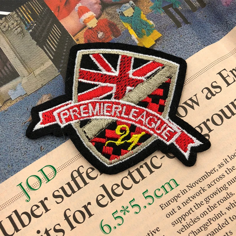 JOD 6.5*5.5cm PREMIER LEAGUE Iron on Patches for Clothing Jerseys Stickers Embroidery Patch Applique Badges Team Soccer Clothes
JOD 6.5*5.5cm PREMIER LEAGUE Iron on Patches for Clothing Jerseys Stickers Embroidery Patch Applique Badges Team Soccer Clothes