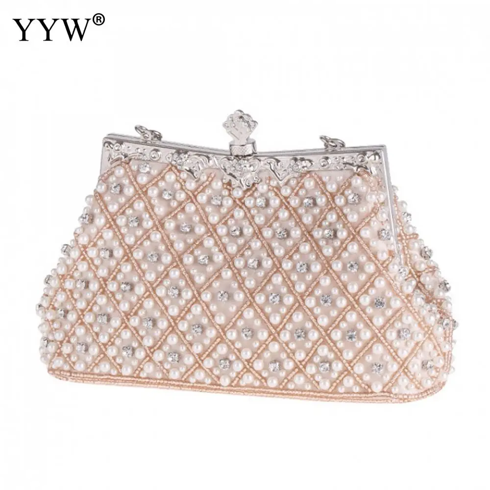 White Evening Bags Women Clutch Bags Evening Clutch Bags Wedding Bridal Handbag Pearl Beaded Lace Rose Fashion Rhinestone Bags
White Evening Bags Women Clutch Bags Evening Clutch Bags Wedding Bridal Handbag Pearl Beaded Lace Rose Fashion Rhinestone Bags