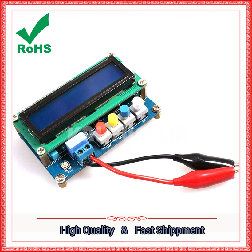Full-featured digital inductance capacitance table LC100-A LC100A universal table capacitance inductance table module board
Full-featured digital inductance capacitance table LC100-A LC100A universal table capacitance inductance table module board