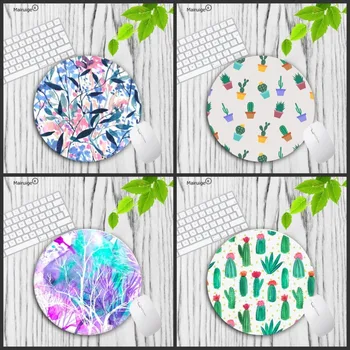 Mairuige Cactus Watercolor Leaf Prints Mouse Pad Small Size Round Lock Edge Mouse Pad Non-Skid Rubber Pad Size 20X20CM 22X22CM
Mairuige Cactus Watercolor Leaf Prints Mouse Pad Small Size Round Lock Edge Mouse Pad Non-Skid Rubber Pad Size 20X20CM 22X22CM
