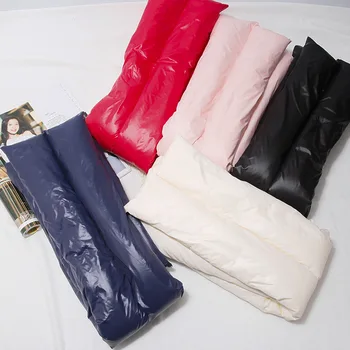 women cotton Down Ring Snood Scarves Thermal Warm Scarf 120*16cm Eiderdown Neck Warmer Women Men Inflatable Winter Down Scarf
women cotton Down Ring Snood Scarves Thermal Warm Scarf 120*16cm Eiderdown Neck Warmer Women Men Inflatable Winter Down Scarf