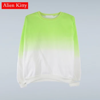 Alien Kitty Long Sleeve Casual Sweatshirt Women 2019 New Gradient Color Loose Hoodies Moletom Sudaderas Mujer Plus Size M-XXL
Alien Kitty Long Sleeve Casual Sweatshirt Women 2019 New Gradient Color Loose Hoodies Moletom Sudaderas Mujer Plus Size M-XXL