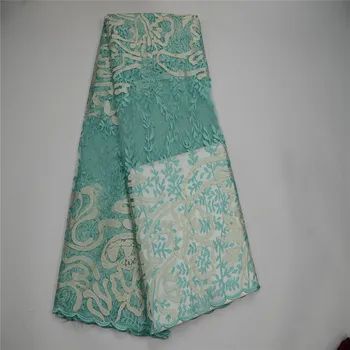 Latest african lace fabric 2018 green stones tulle lace fabric high quality for wedding dresses HJ73-2
Latest african lace fabric 2018 green stones tulle lace fabric high quality for wedding dresses HJ73-2