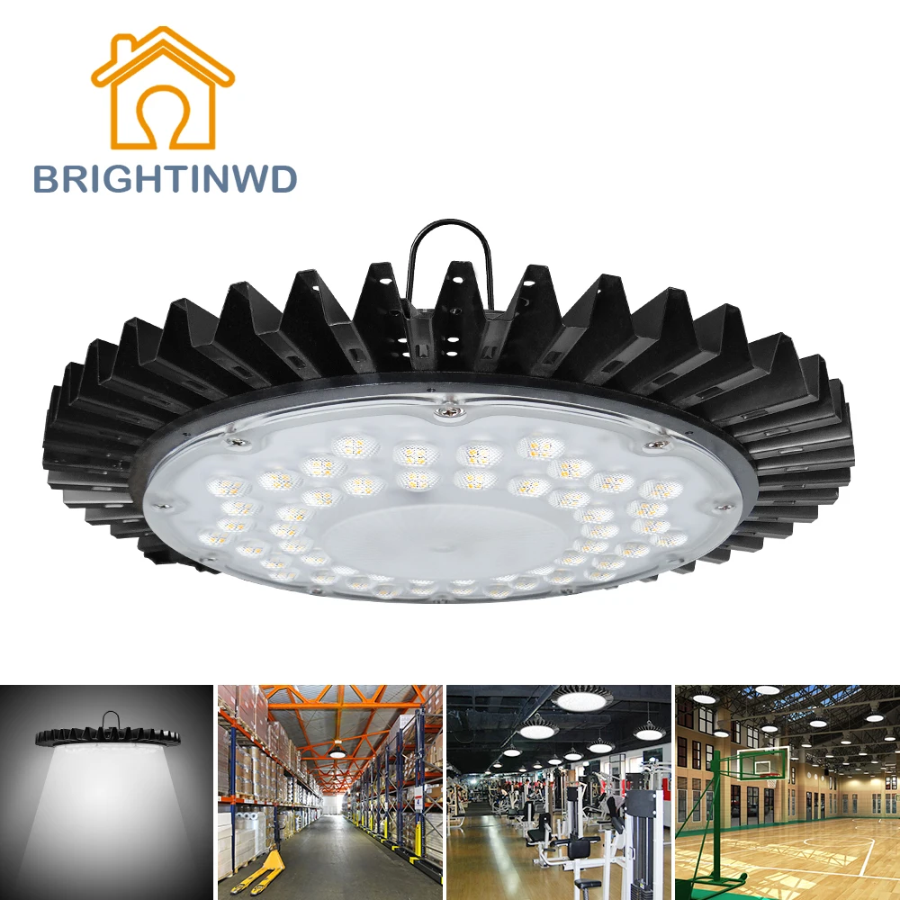 High Lumen 100W 220V-240V LED Ultra-thin UFO High Bay Light SMD2835 Warm Cold White Industrial Led Lamp For Factory/Warehouse
High Lumen 100W 220V-240V LED Ultra-thin UFO High Bay Light SMD2835 Warm Cold White Industrial Led Lamp For Factory/Warehouse