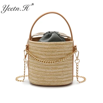 New Arrival Bucket Pu Messenger Bags Polyester Single Vintage Women Knitting Open Soft Open Pocket Versatile Handbag Sac A Main
New Arrival Bucket Pu Messenger Bags Polyester Single Vintage Women Knitting Open Soft Open Pocket Versatile Handbag Sac A Main