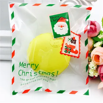 100pcs Envelope Stamp Christmas Gifts Bags For Biscuits Transparent Plastic Self-adhesive Cookies Bag Christmas Decoration
100pcs Envelope Stamp Christmas Gifts Bags For Biscuits Transparent Plastic Self-adhesive Cookies Bag Christmas Decoration