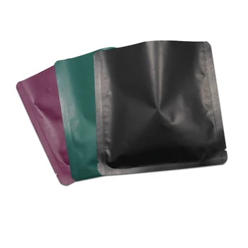 50PCS/ Lot Matte Colorful Pure Aluminum Foil Bag Top Open Mylar Foil Storage Pouches Heat Sealed Vacuum Food Coffee Package Bags
50PCS/ Lot Matte Colorful Pure Aluminum Foil Bag Top Open Mylar Foil Storage Pouches Heat Sealed Vacuum Food Coffee Package Bags