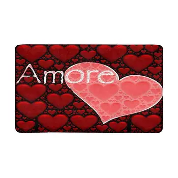Amore Words with Red Hearts Image Anti-slip Door Mat Home Decor Personalized Indoor Entrance Doormat
Amore Words with Red Hearts Image Anti-slip Door Mat Home Decor Personalized Indoor Entrance Doormat