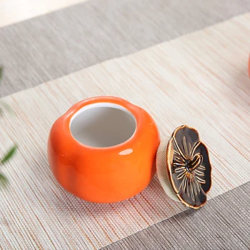Tangerine Shape Orange Tea Storage Box Tea Jars Cute Candy Jars Storage Container For Tin Food 8.7*8.2cm Spices Storage Box
Tangerine Shape Orange Tea Storage Box Tea Jars Cute Candy Jars Storage Container For Tin Food 8.7*8.2cm Spices Storage Box