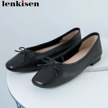 Lenkisen bowtie sweety girls slip on loafers classic square toe full grain leather cute girls pregnant women driving shoes L7f1
Lenkisen bowtie sweety girls slip on loafers classic square toe full grain leather cute girls pregnant women driving shoes L7f1