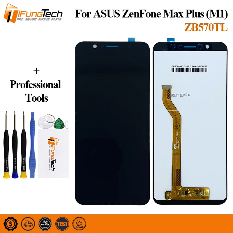For Asus Zenfone Max Plus M1 LCD Display Touch Screen Digitizer Assembly With Frame X018D X018DC For ASUS ZB570TL LCD Pantalla
For Asus Zenfone Max Plus M1 LCD Display Touch Screen Digitizer Assembly With Frame X018D X018DC For ASUS ZB570TL LCD Pantalla