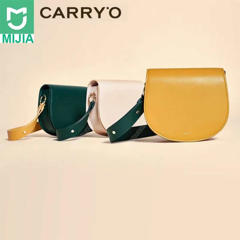 Xiaomi Mijia CARRY'O Saddle Bag Women Shoulder Bag Original Leather Bag Small Cross body Bags
Xiaomi Mijia CARRY'O Saddle Bag Women Shoulder Bag Original Leather Bag Small Cross body Bags