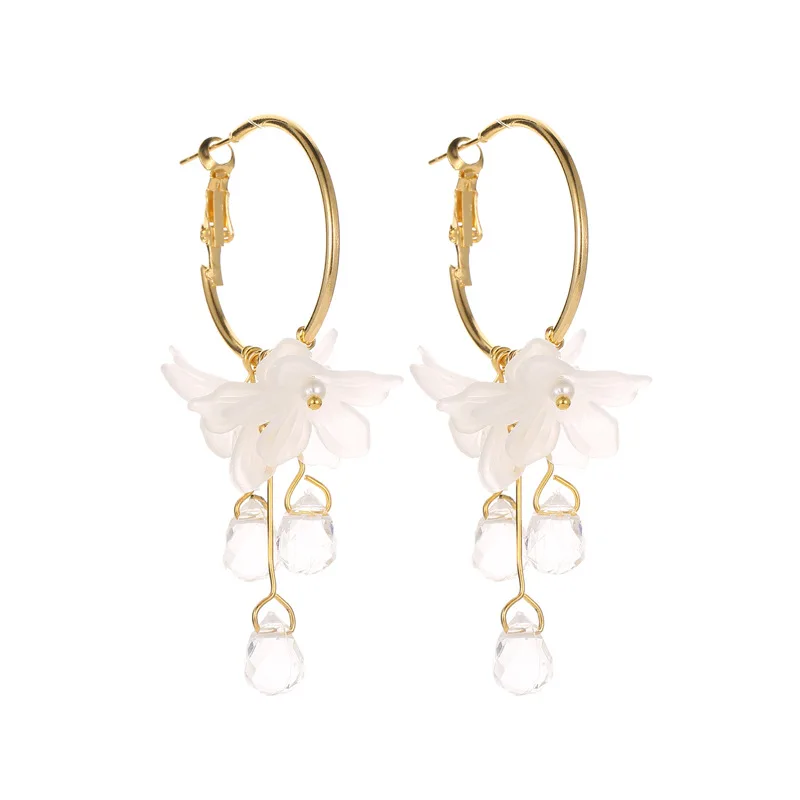 Korean Acrylic Trendy Water Drop Women Dangle Earrings Crystal Flower Long Pendant Dangle For Women Jewelry Drops Earrings
Korean Acrylic Trendy Water Drop Women Dangle Earrings Crystal Flower Long Pendant Dangle For Women Jewelry Drops Earrings