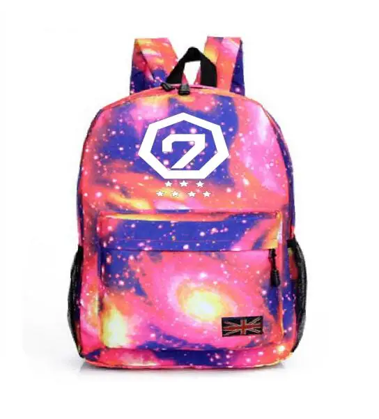 Kpop Новый GOT7 Jackson Wang tide Star Pocket японский Харадзюку Корейская версия плечи