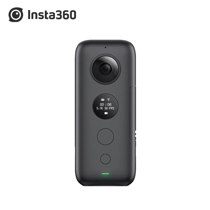 Спортивная Экшн камера Insta360 ONE X 5 7 K видео VR 360 для iPhone и Android youtube потоковое в