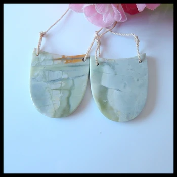 Semiprecious stone jewelry Natural Picasso Jasper Fashion women Pendant beads,34x29x3mm,15.6g
Semiprecious stone jewelry Natural Picasso Jasper Fashion women Pendant beads,34x29x3mm,15.6g