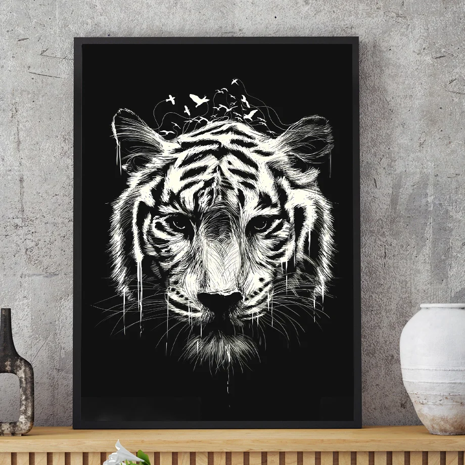 Tiger Lion Deer Wolf Dolphin Shark Wall Art Canvas Painting Nordic Posters And Prints Wall Pictures For Living Room Home Decor
Tiger Lion Deer Wolf Dolphin Shark Wall Art Canvas Painting Nordic Posters And Prints Wall Pictures For Living Room Home Decor