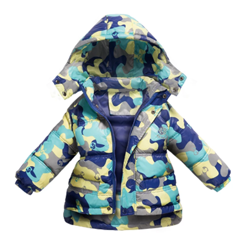 Winter Girls Boys Coat Down Jacket WindProof Children 1 to 7 Years Kids Clothing Camouflage Ski Suit Hooded Coat Thick Warm
Winter Girls Boys Coat Down Jacket WindProof Children 1 to 7 Years Kids Clothing Camouflage Ski Suit Hooded Coat Thick Warm