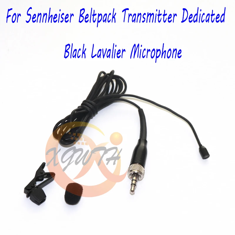 Mini Black Lavalier Lapel Microphone for Sennheiser EW ME G1 G2 G3 SK100 SK300 SK500 Karaoke Wireless Mic BodyPack Transmitter |