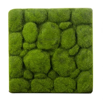 30x30cm Stone shape Moss Grass Mat Indoor Green Artificial Lawns Turf Carpets Fake Sod Moss for home hotel wall balcony Decor 
30x30cm Stone shape Moss Grass Mat Indoor Green Artificial Lawns Turf Carpets Fake Sod Moss for home hotel wall balcony Decor