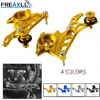 For Yamaha MT-07 FZ-07 MT07 FZ07 2014-2017 Motorcycle Left & Right Rear Wheel Axle Stand Pick Up Hook Set With Swingarm Spools
For Yamaha MT-07 FZ-07 MT07 FZ07 2014-2017 Motorcycle Left & Right Rear Wheel Axle Stand Pick Up Hook Set With Swingarm Spools