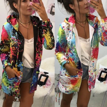 Autumn Winter Fashion Women Clothes Zip Up Stylish Multicolor Chic Coat Long Sleeve Colorful Printed Ladies Jacket Outwear
Autumn Winter Fashion Women Clothes Zip Up Stylish Multicolor Chic Coat Long Sleeve Colorful Printed Ladies Jacket Outwear