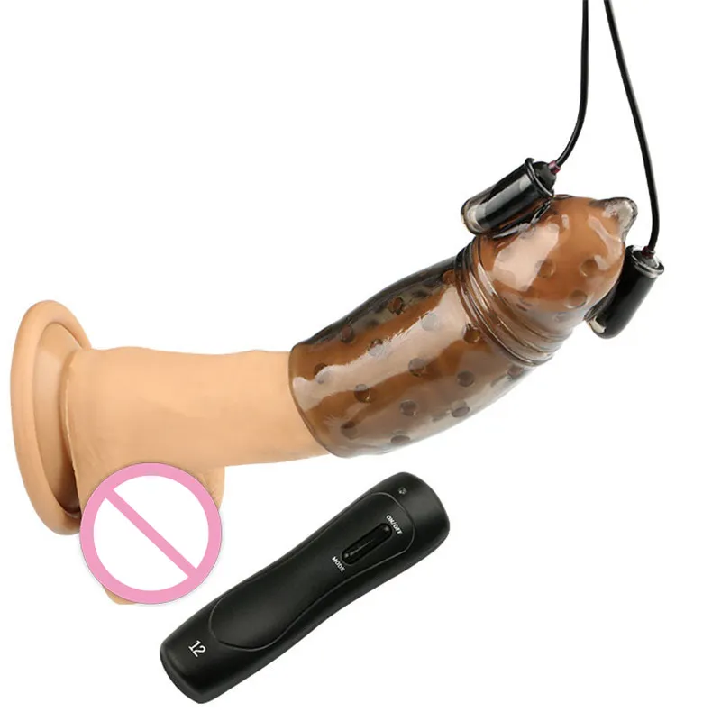 Dildo Vibrator Adult Sex Toy For Men Penis Massager Male Masturbator Delay Lasting Trainer Sex Products Glans Vibrator For Man