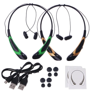 New HBS760 Wireless Bluetooth V4.0 Headset Neckband In-Ear Earphone Sports With Micro USB Charging Cable
New HBS760 Wireless Bluetooth V4.0 Headset Neckband In-Ear Earphone Sports With Micro USB Charging Cable