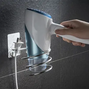 Stainless Steel Hair Dryer Rack Bathroom Shelf Hanging Bathroom Rack Self-adhesive Wall Type Bathroom Accessories Home storage
Stainless Steel Hair Dryer Rack Bathroom Shelf Hanging Bathroom Rack Self-adhesive Wall Type Bathroom Accessories Home storage