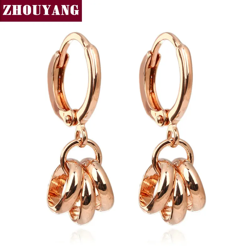 Top Quality Simple Style Rose Gold Color Drop Earrings Jewelry Made with Genuine Austrian Crystal ZYE636
Top Quality Simple Style Rose Gold Color Drop Earrings Jewelry Made with Genuine Austrian Crystal ZYE636