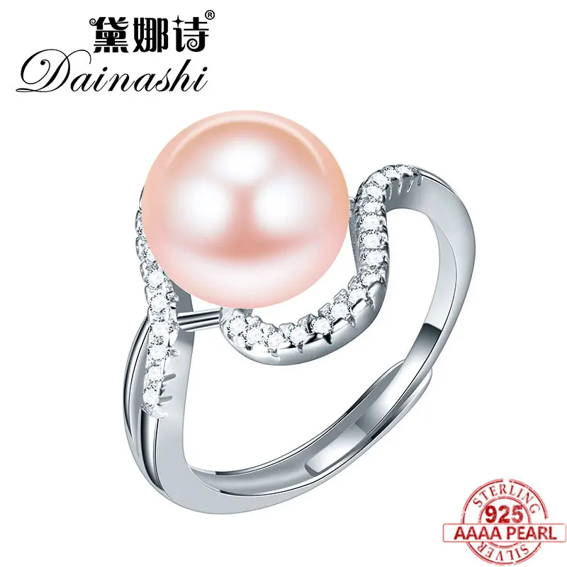 Dainashi S форма жемчужное кольцо модное ювелирное изделие 100% Настоящее с