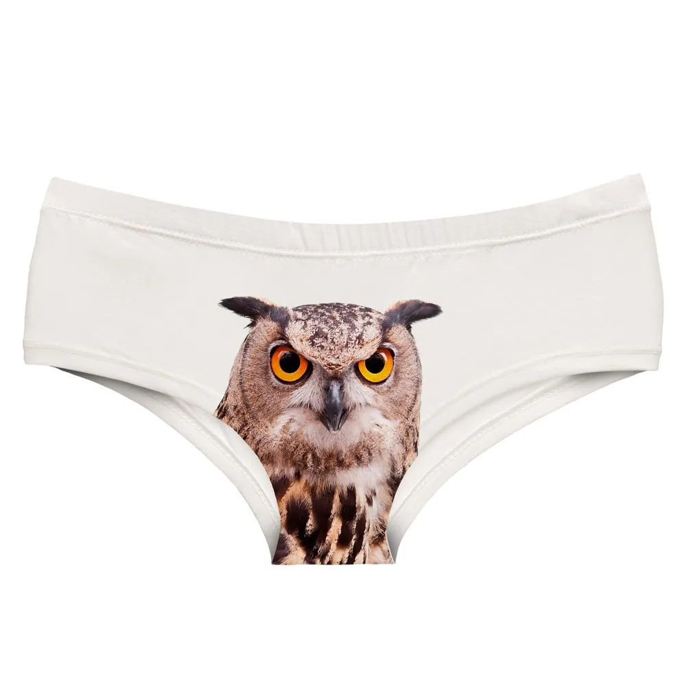 LEIMOLIS Owl bird white funny print sexy hot panties female kawaii Lovely underwear push up briefs women lingerie thongs
LEIMOLIS Owl bird white funny print sexy hot panties female kawaii Lovely underwear push up briefs women lingerie thongs