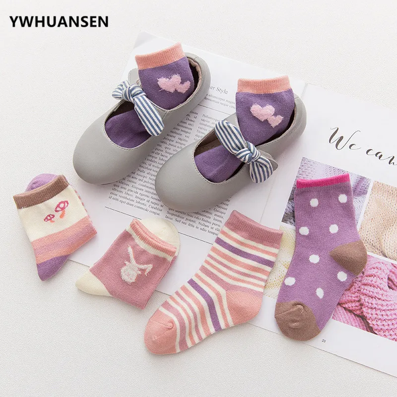 YWHUANSEN 5 Pairs/lot 1 to 12 Yrs Autumn Winter Kids' Socks Cotton Comfortable Short Color Matching Animal Socks For Girls Boys
YWHUANSEN 5 Pairs/lot 1 to 12 Yrs Autumn Winter Kids' Socks Cotton Comfortable Short Color Matching Animal Socks For Girls Boys