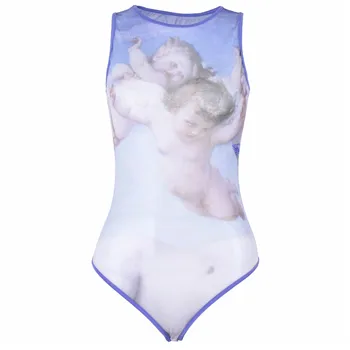 Bodysuit Charming Print Conjuntos Women Clothes Sexy Angel Streetwear One Piece Romper Fashion Sleeveless Feminist Summer
Bodysuit Charming Print Conjuntos Women Clothes Sexy Angel Streetwear One Piece Romper Fashion Sleeveless Feminist Summer