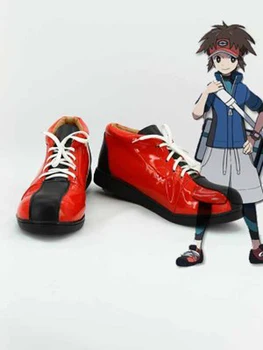 Pokemon Nate Black & Red Cosplay Shoes Boots For Adult Men's Anime Party Cosplay Boots Custom Made
Pokemon Nate Black & Red Cosplay Shoes Boots For Adult Men's Anime Party Cosplay Boots Custom Made