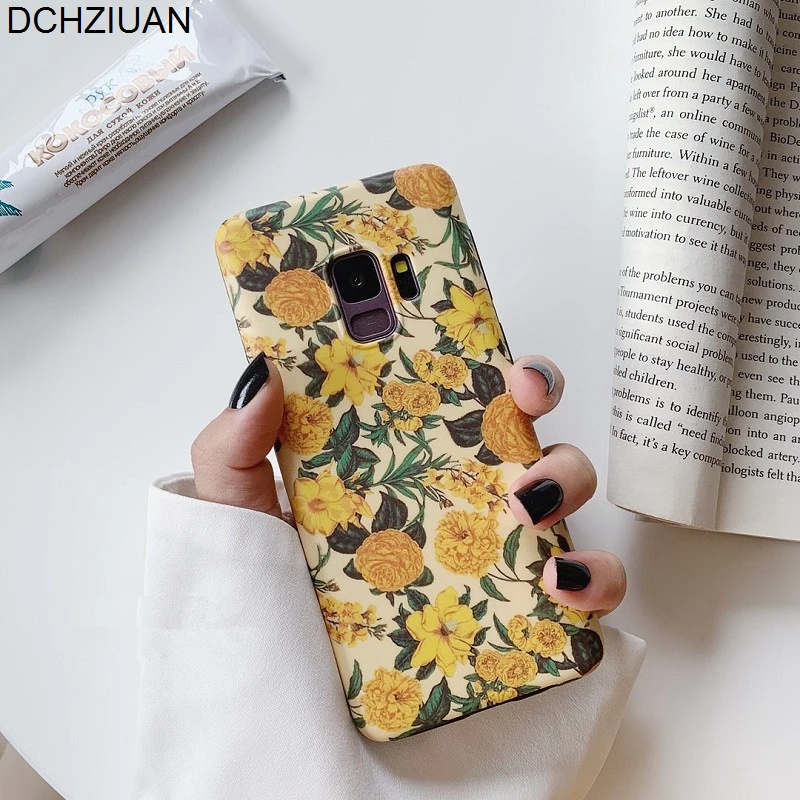 DCHZIUAN Soft Fashion Floral Phone Cover For Samsung Galaxy S10 S10 Plus Note 9 Note 8 S9 S8 Plus Silicone Yellow Flower Case
DCHZIUAN Soft Fashion Floral Phone Cover For Samsung Galaxy S10 S10 Plus Note 9 Note 8 S9 S8 Plus Silicone Yellow Flower Case