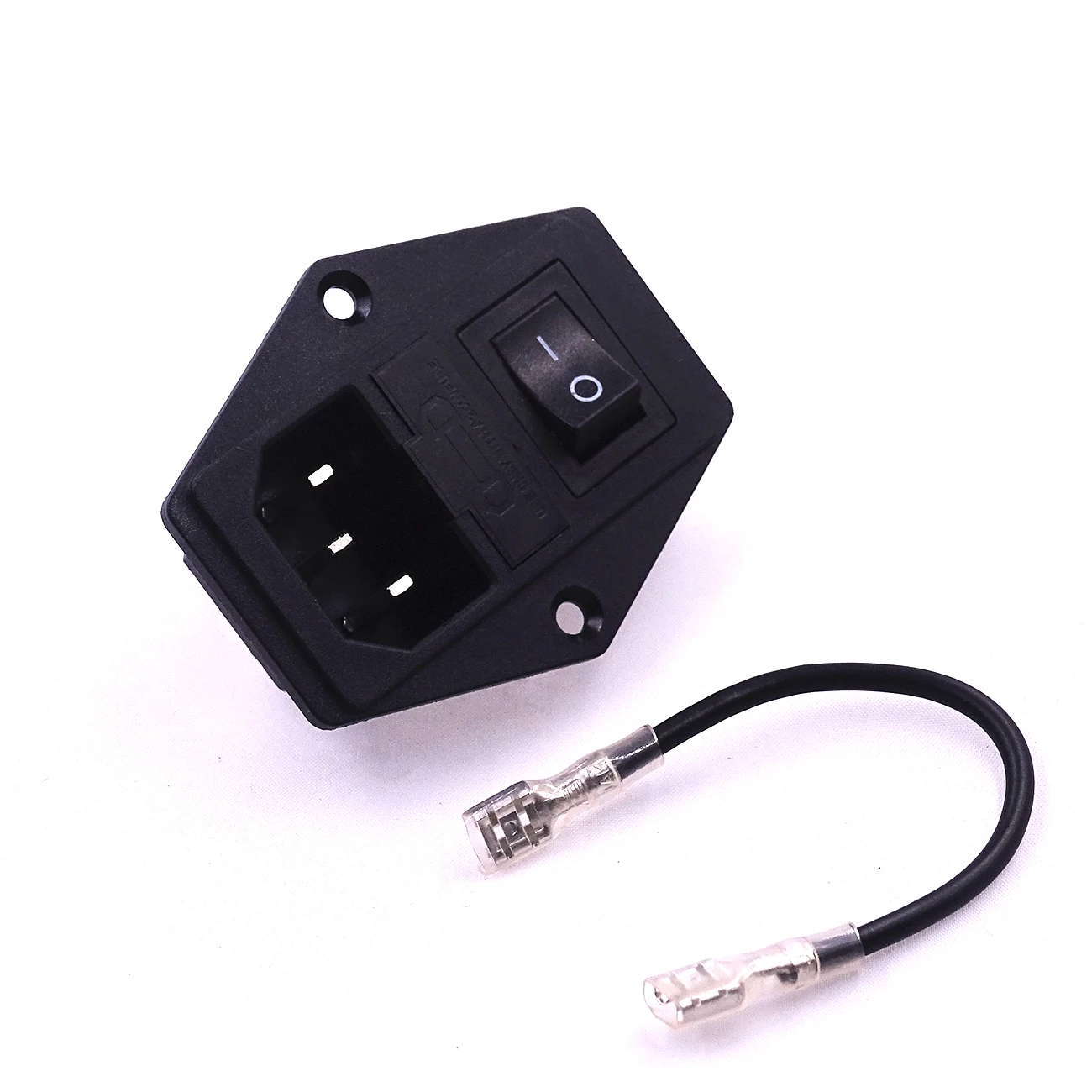 3D Printer Accessory 3 in 1 Switch Fuse Power Socket 250V 10A 3 Terminal